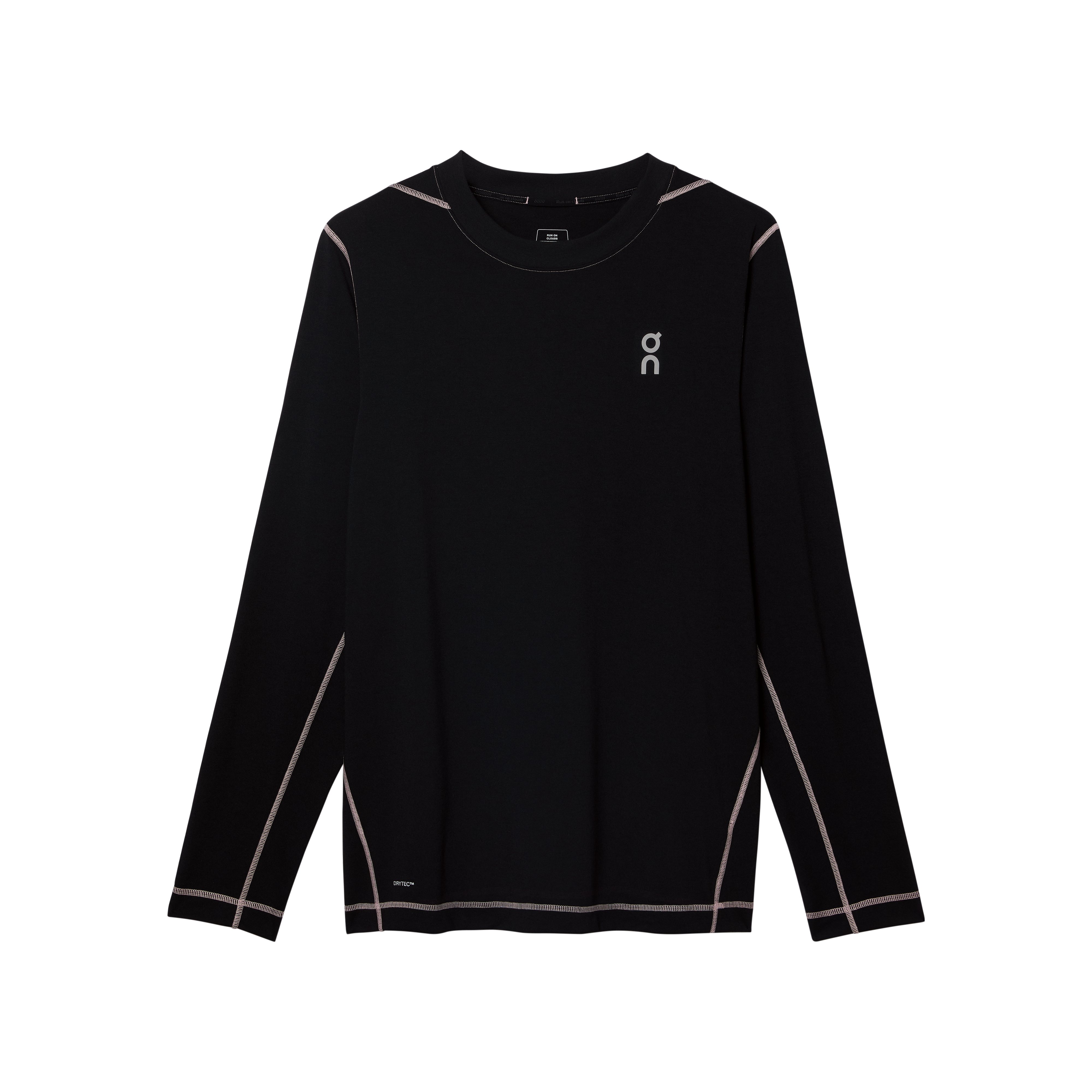 on train long-t graphic Black