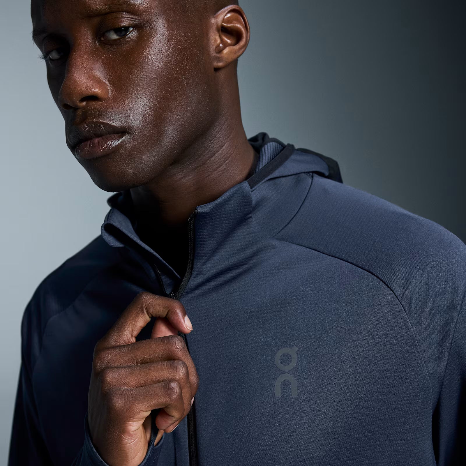 On Climate Zip Hoodie Midnight