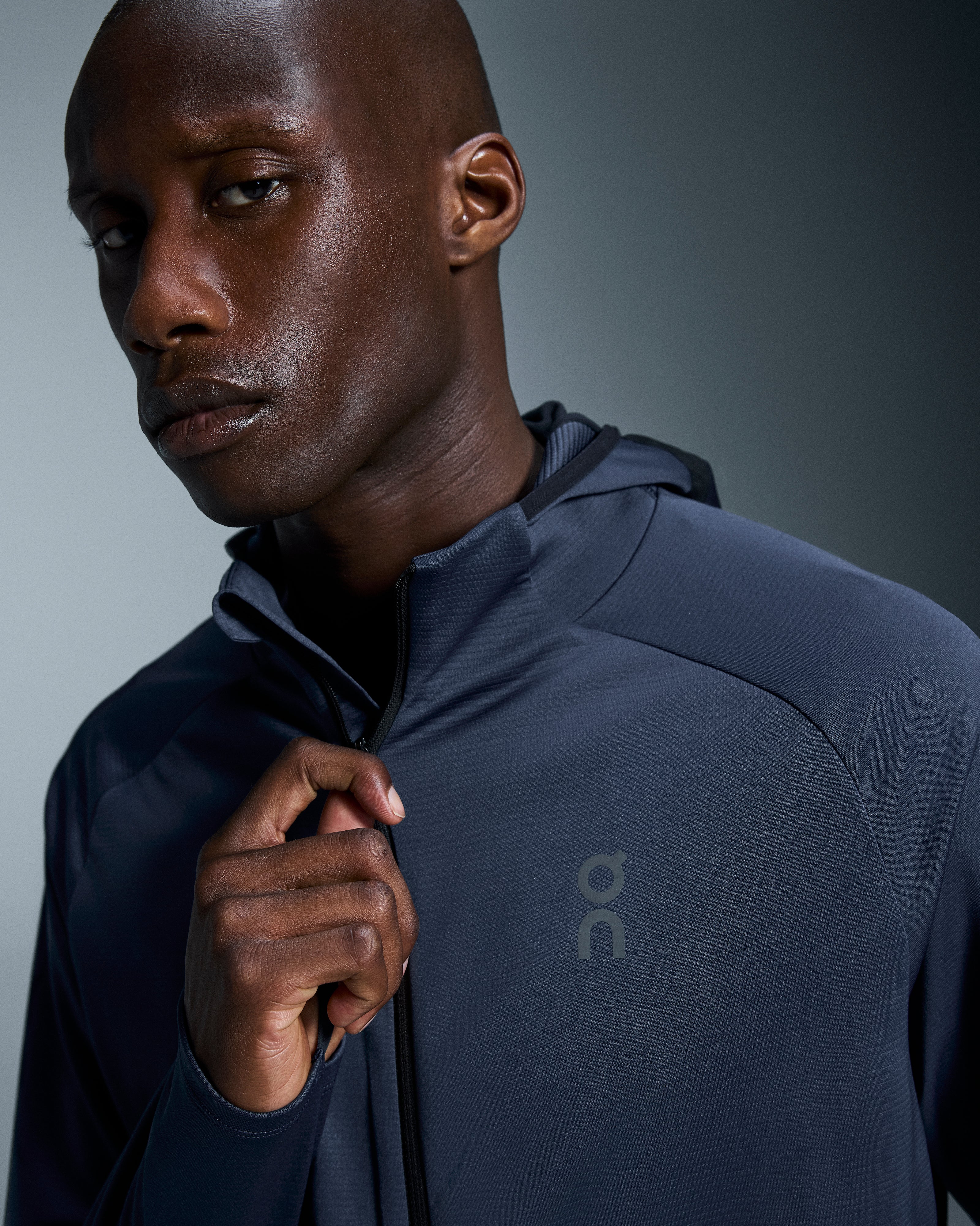 On Climate Zip Hoodie Midnight