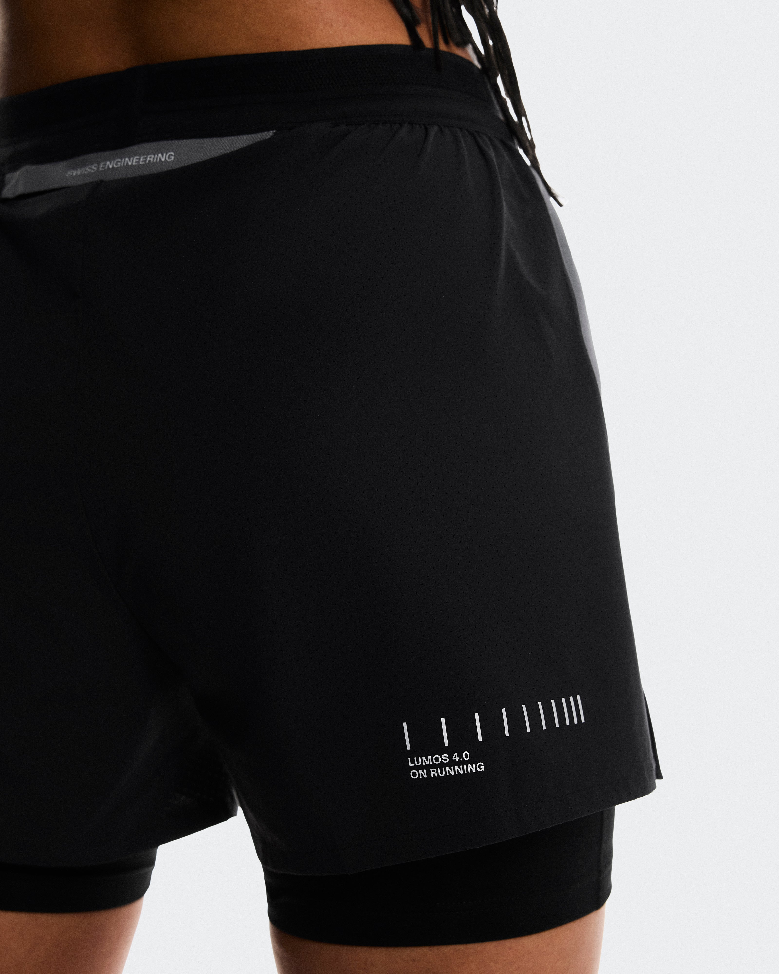 On Performance Shorts Lumos Eclipse | Black (Women'S)