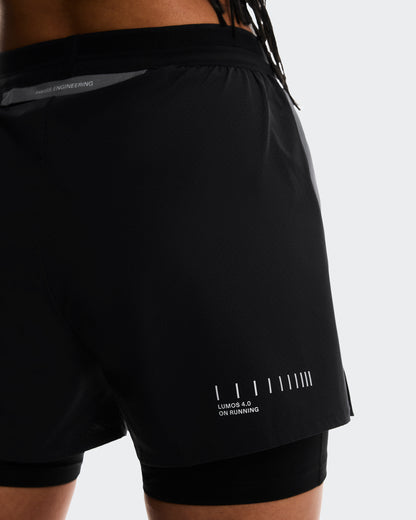 On Performance Shorts Lumos Eclipse | Black (Women'S)