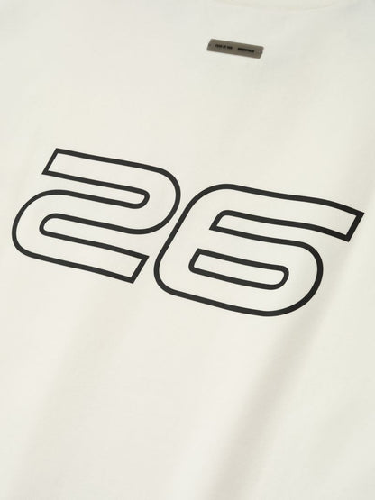 Essentials Ponte 90S Long Sleeve Tee Ivory