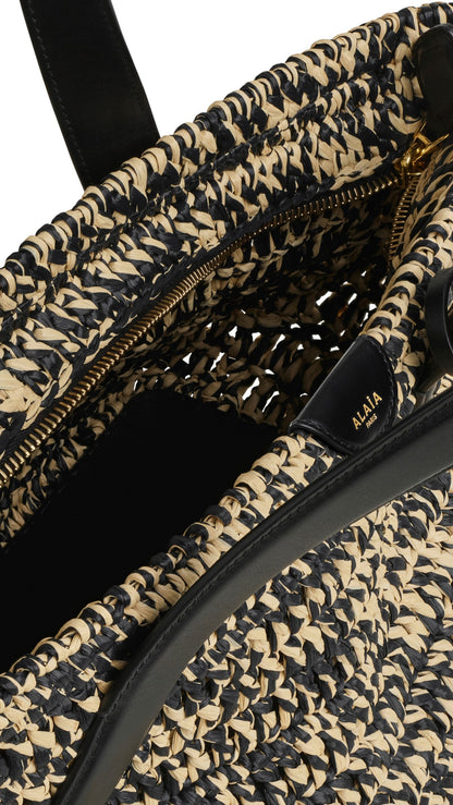 Alaïa Le Panier East West Large In Raffia