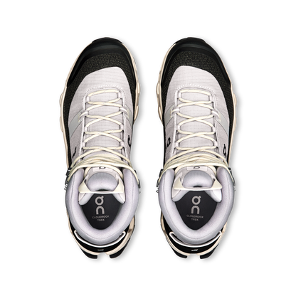 on running cloudrock trek waterproof silver cream (women's)