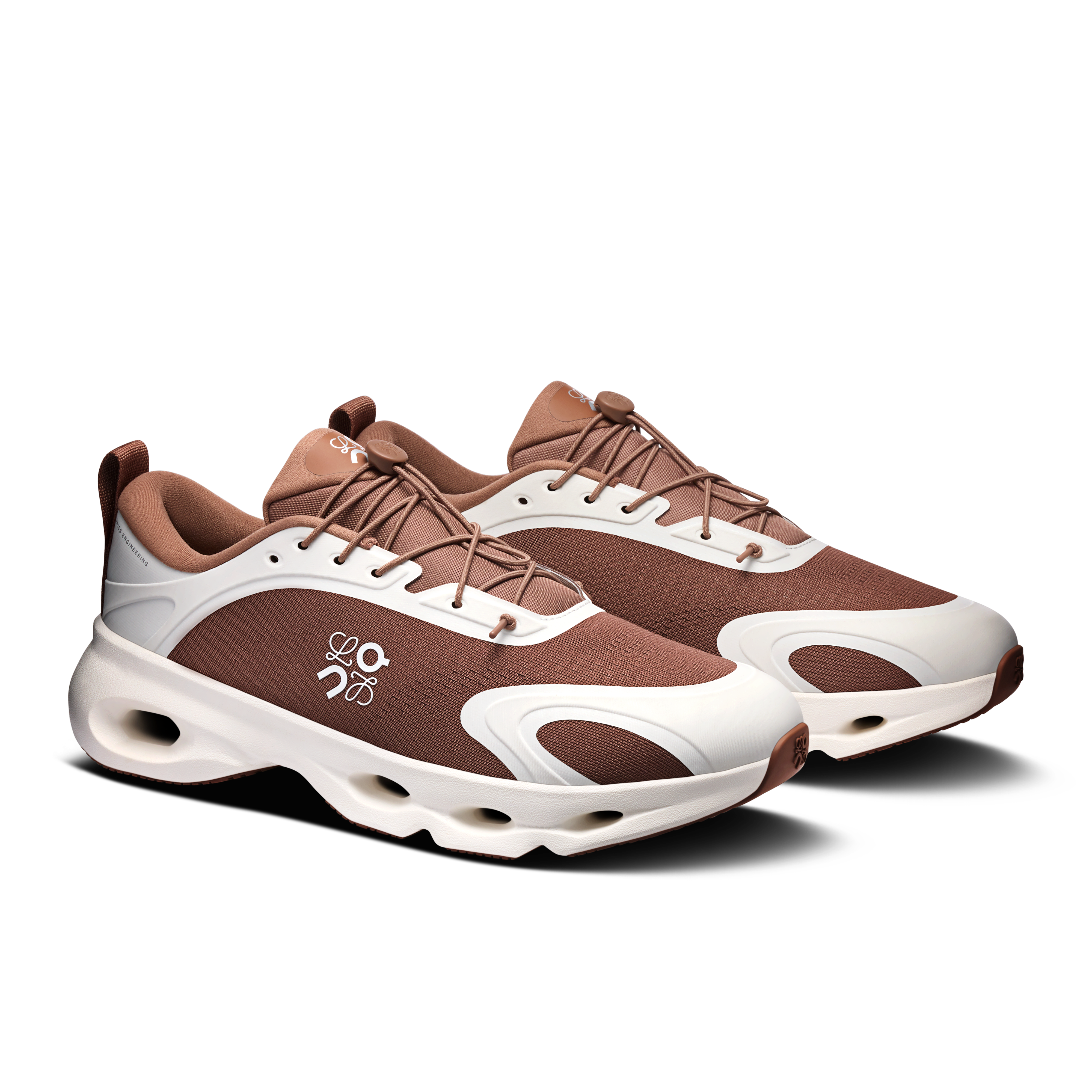 On Cloudsolo Loewe Taupe Eggshell