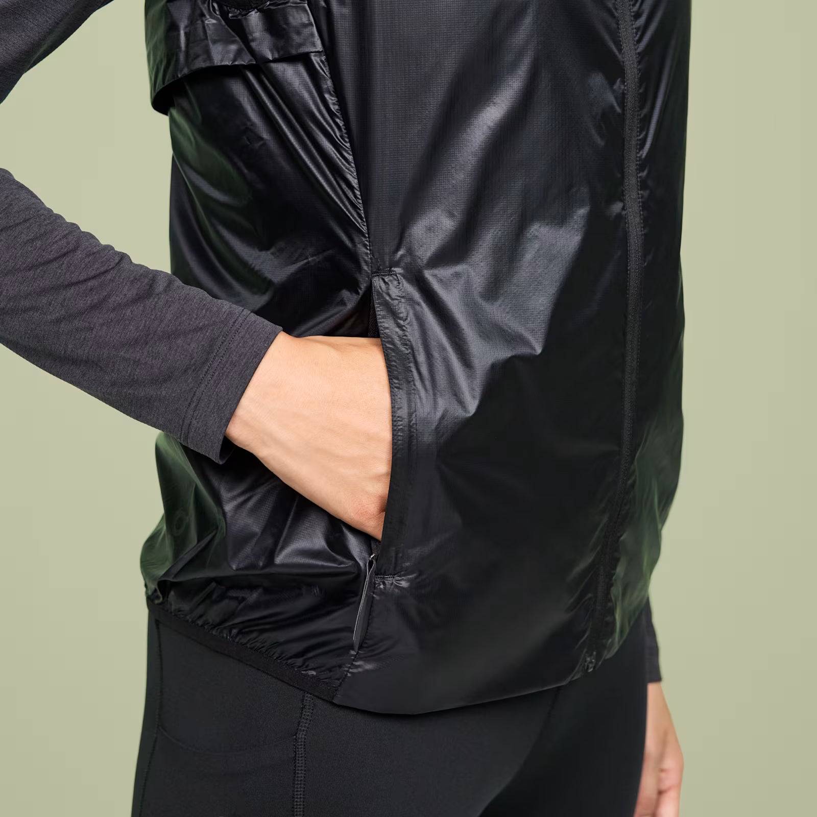 On Weather Vest Black (Women'S)