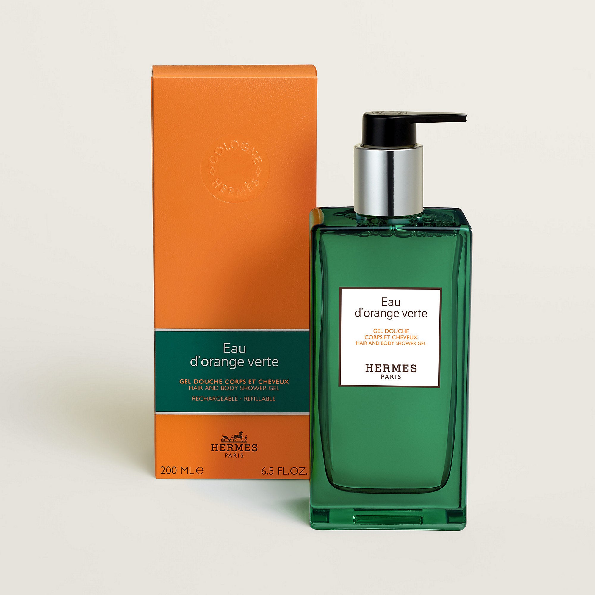  Hermes Eau D'Orange Verte Hair And Body Shower Gel