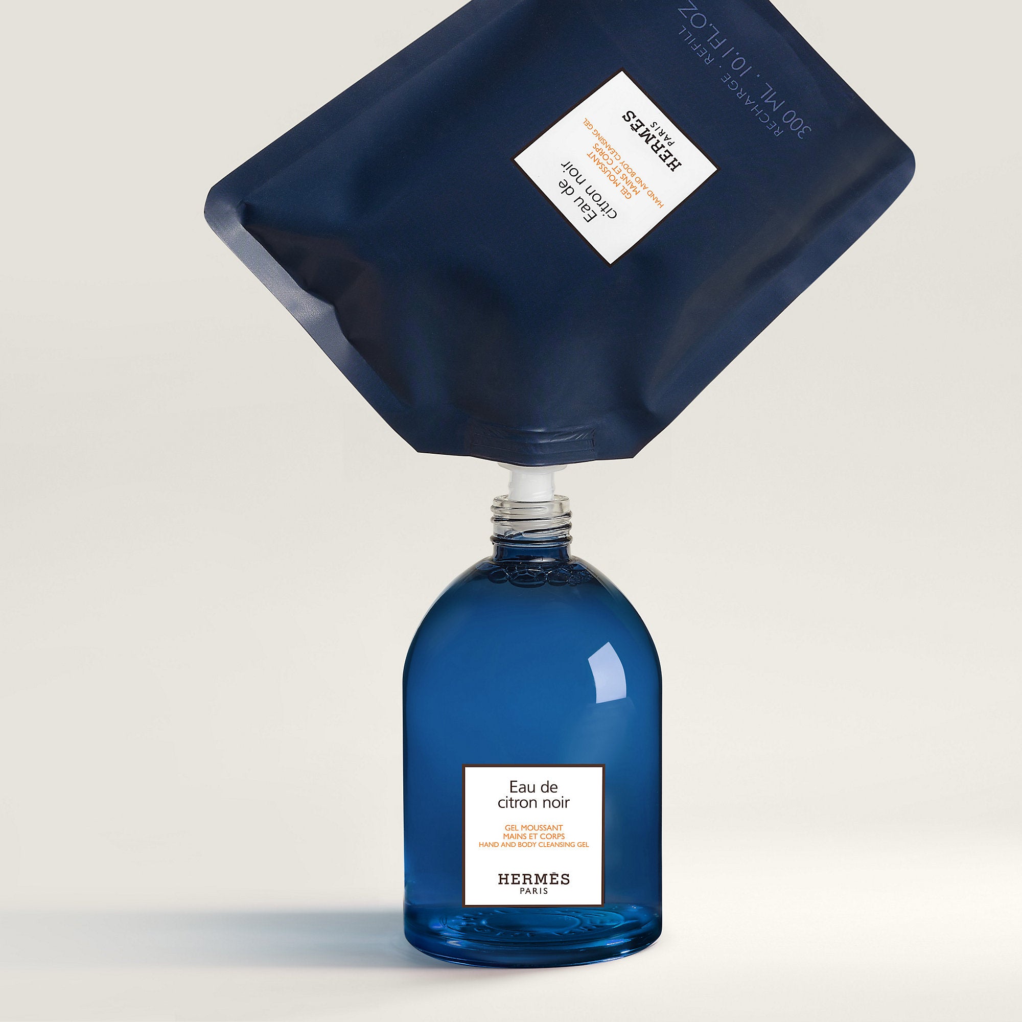  Hermes Eau De Citron Noir Hand And Body Cleansing Gel Refill