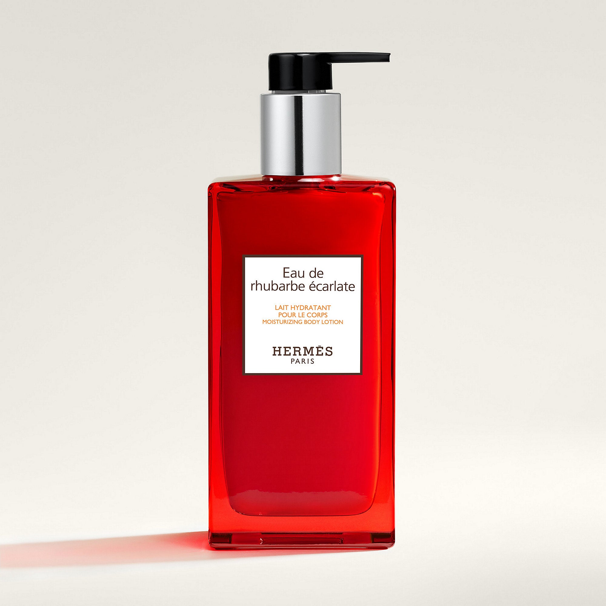  Hermes Eau De Rhubarbe Ecarlate Moisturizing Body Lotion