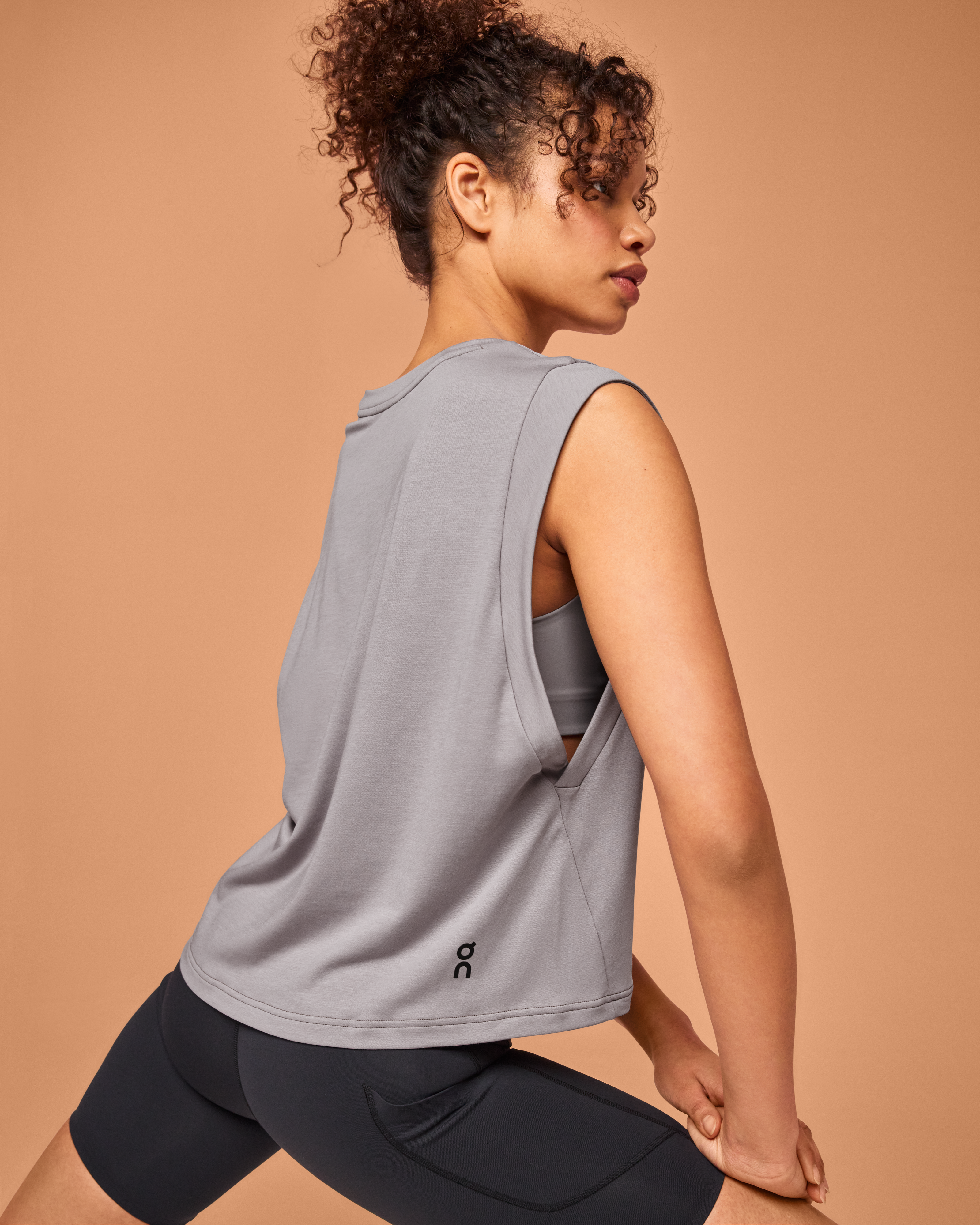 On Focus Crop Zinc (Women'S)