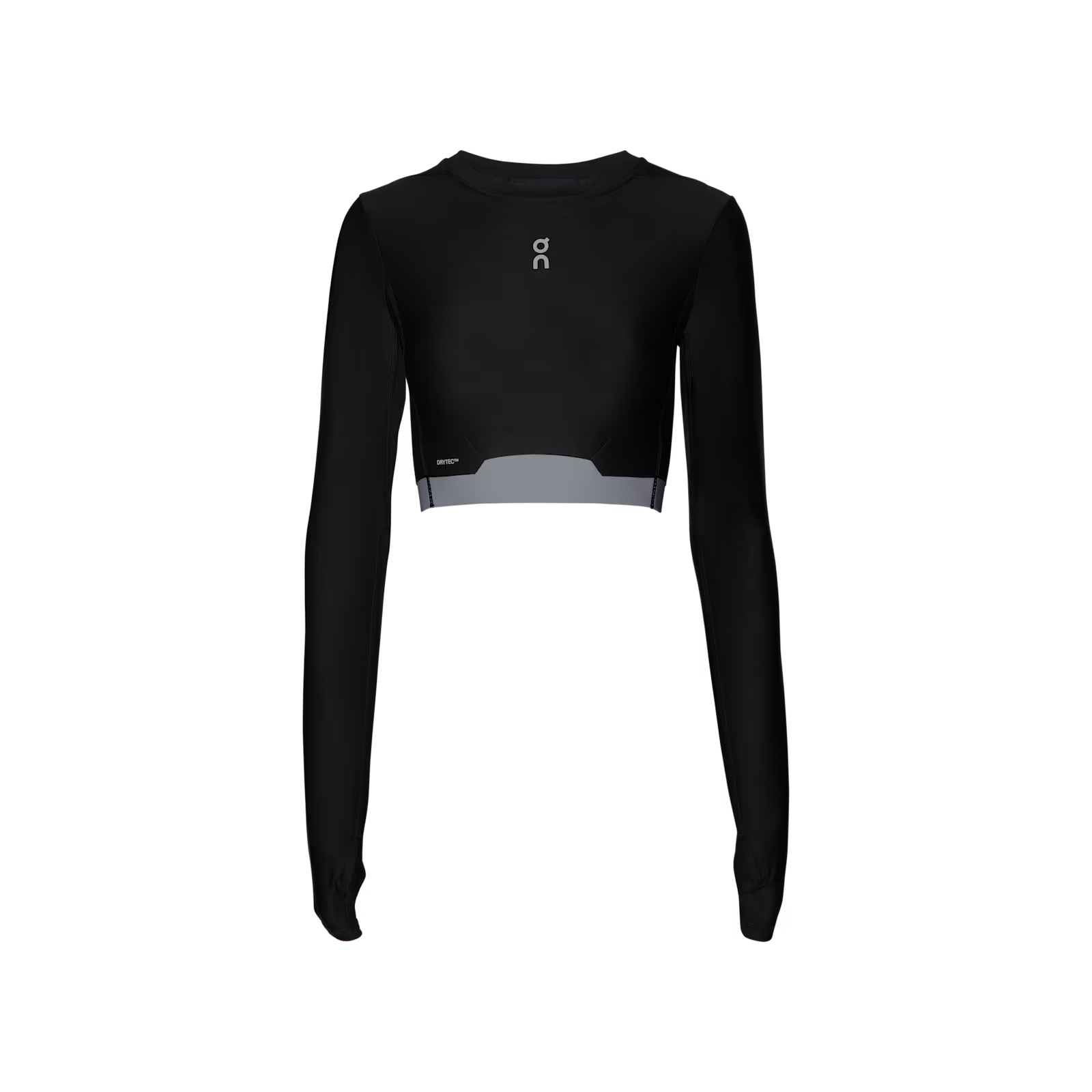On Train Long Sleeve Crop Black (Women'S)
