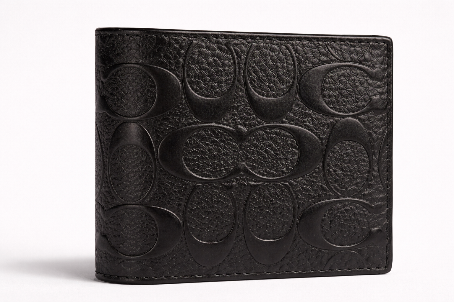 Coach 3 In 1 Wallet In Signature Leather Black