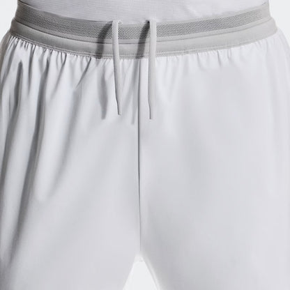 On 5" Performance 2/1 Shorts White | Glacier