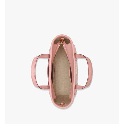 MCM Mini Toni Top-Zip Shopper in Visetos