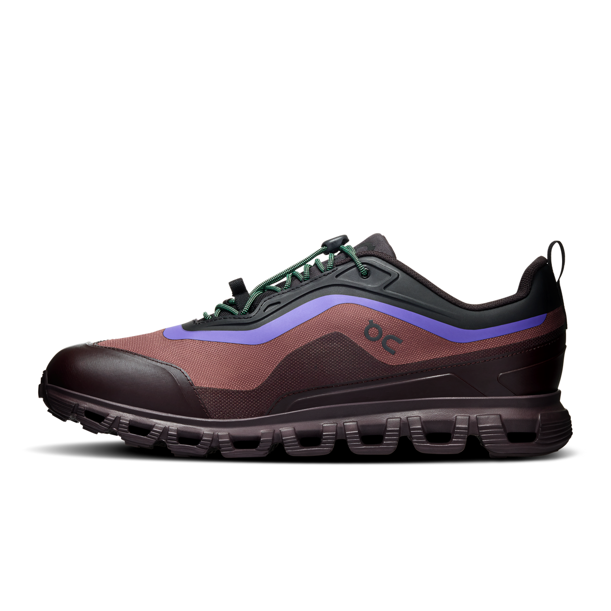 On Cloud 6 Geo Waterproof Black Tyrian