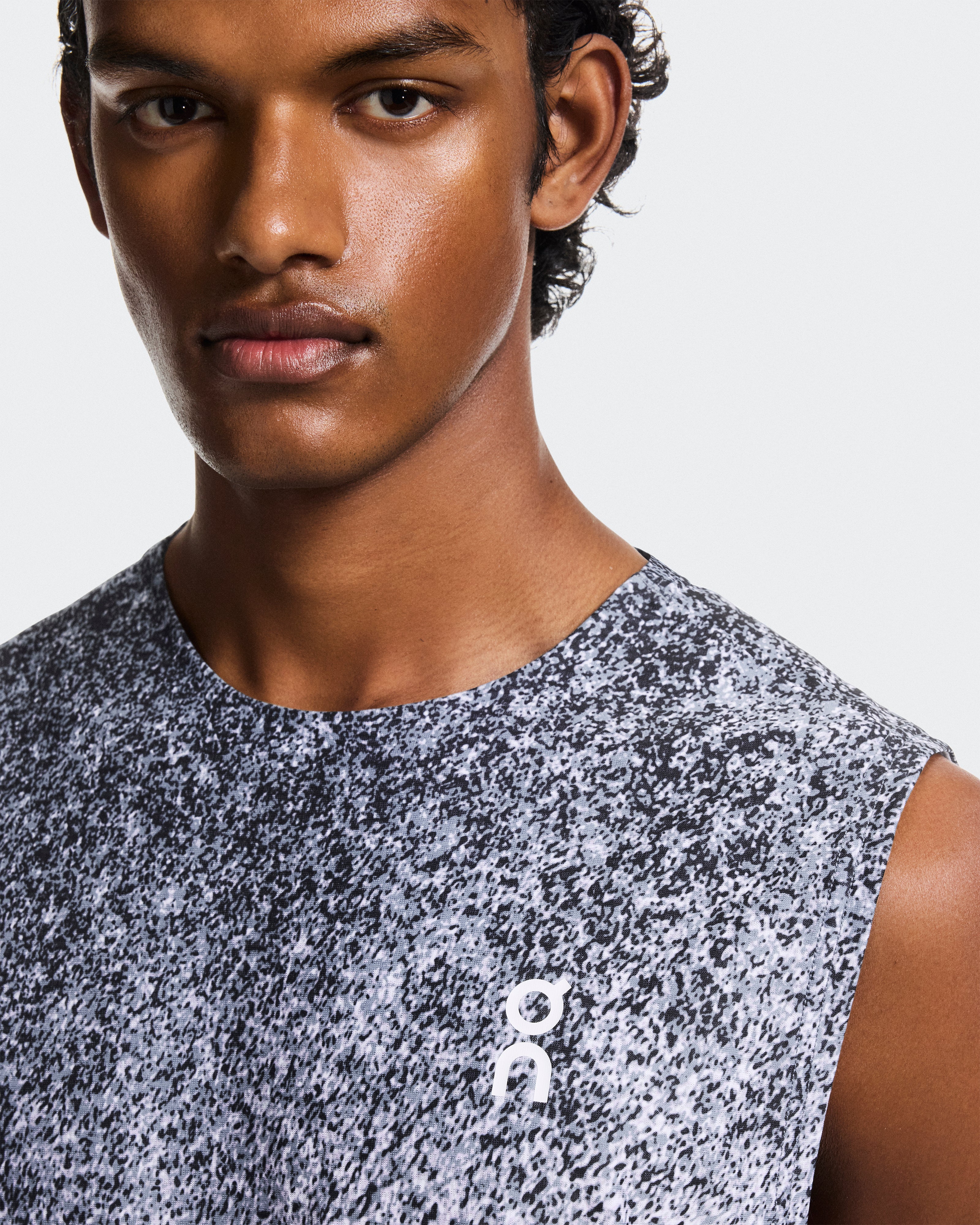 On Court Tank Fade Thistle | White