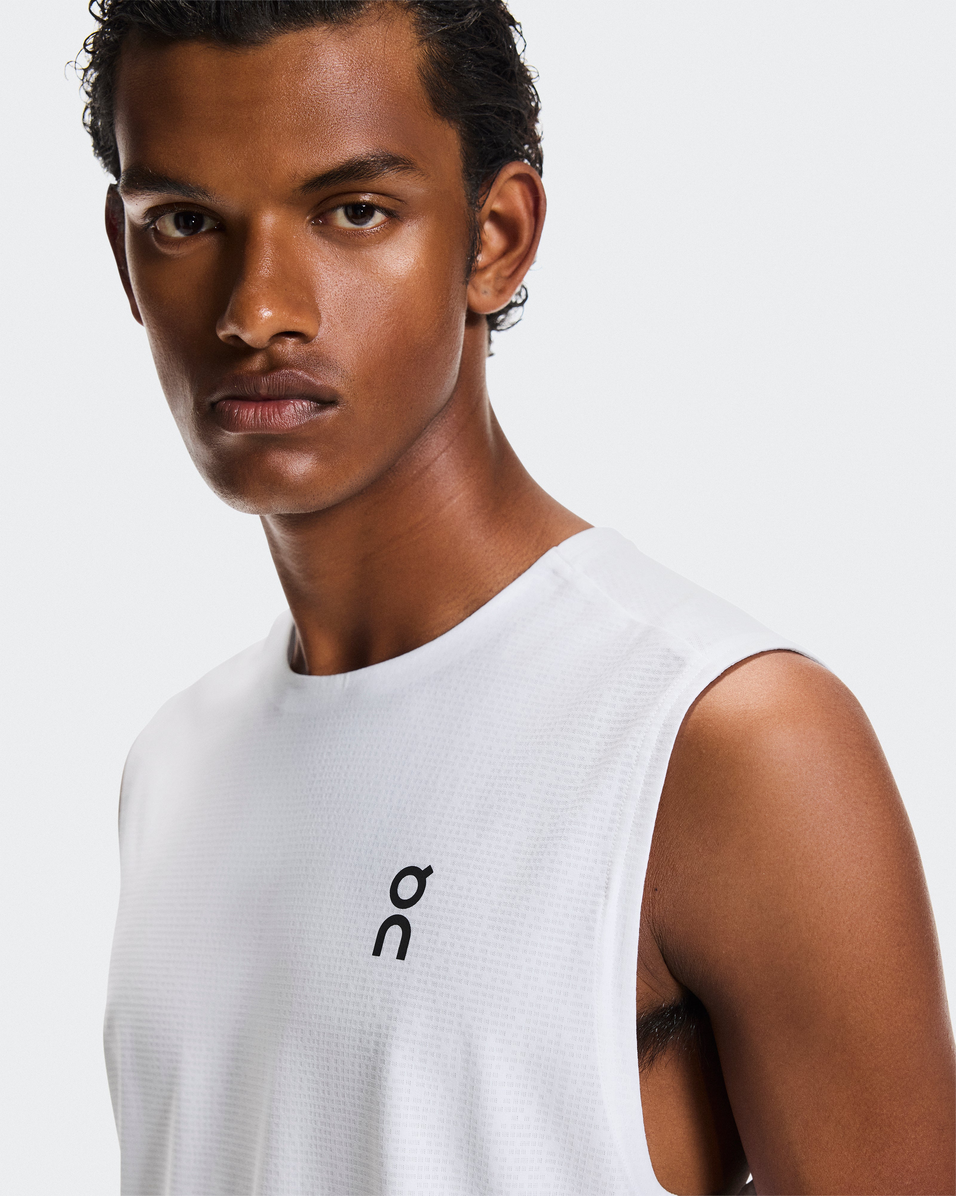 On Court Tank White