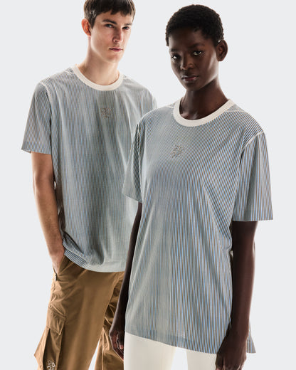 On Active T-Shirt Loewe Beige | Blue