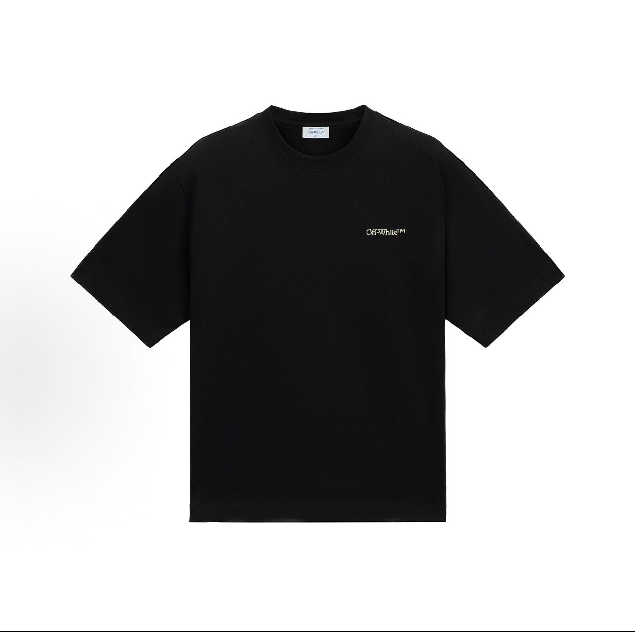 OFF-WHITE  Embroidery Heavy Industry Embroidery Arrow Tee