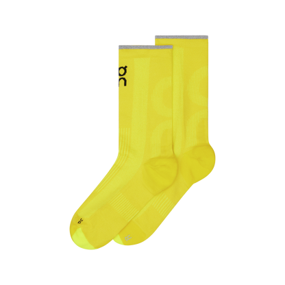 On Elite Run Sock High Lime