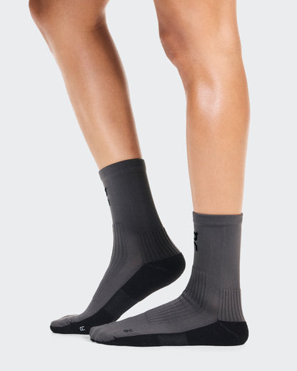 On Trail Sock High 2P Olive | Eclipse