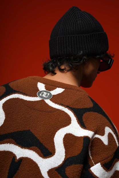 Abstract Sweater
