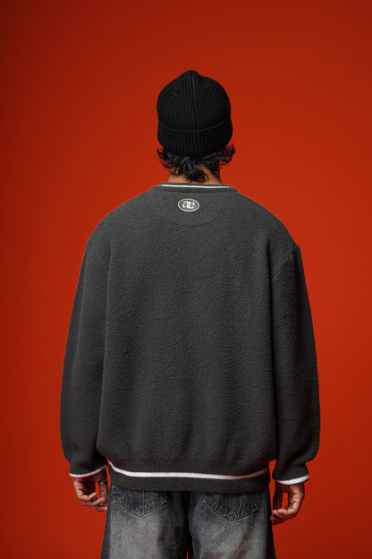 Varsity Sweater (Dark Grey)