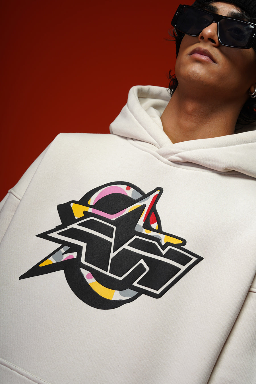 Vivid Hoodie (Off White)