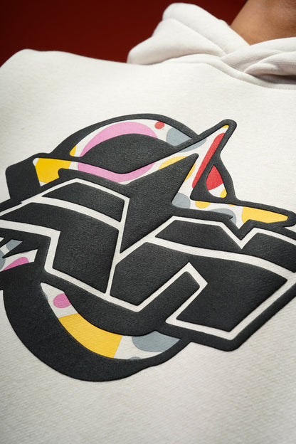 Vivid Hoodie (Off White)