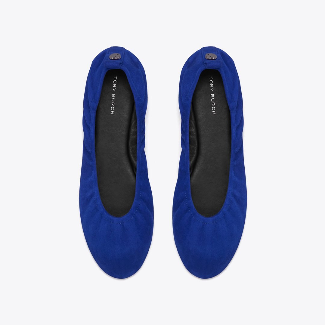 Tory Burch Eddie Ballet DARK INDIGO