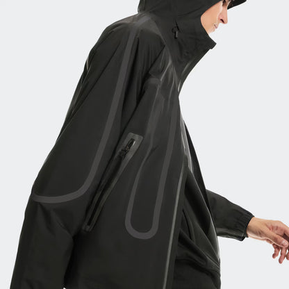 On Waterproof Jacket Ikon Black