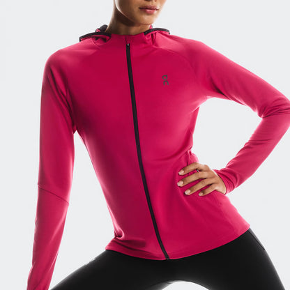 On Climate Zip Hoodie Grenadine (Women'S)