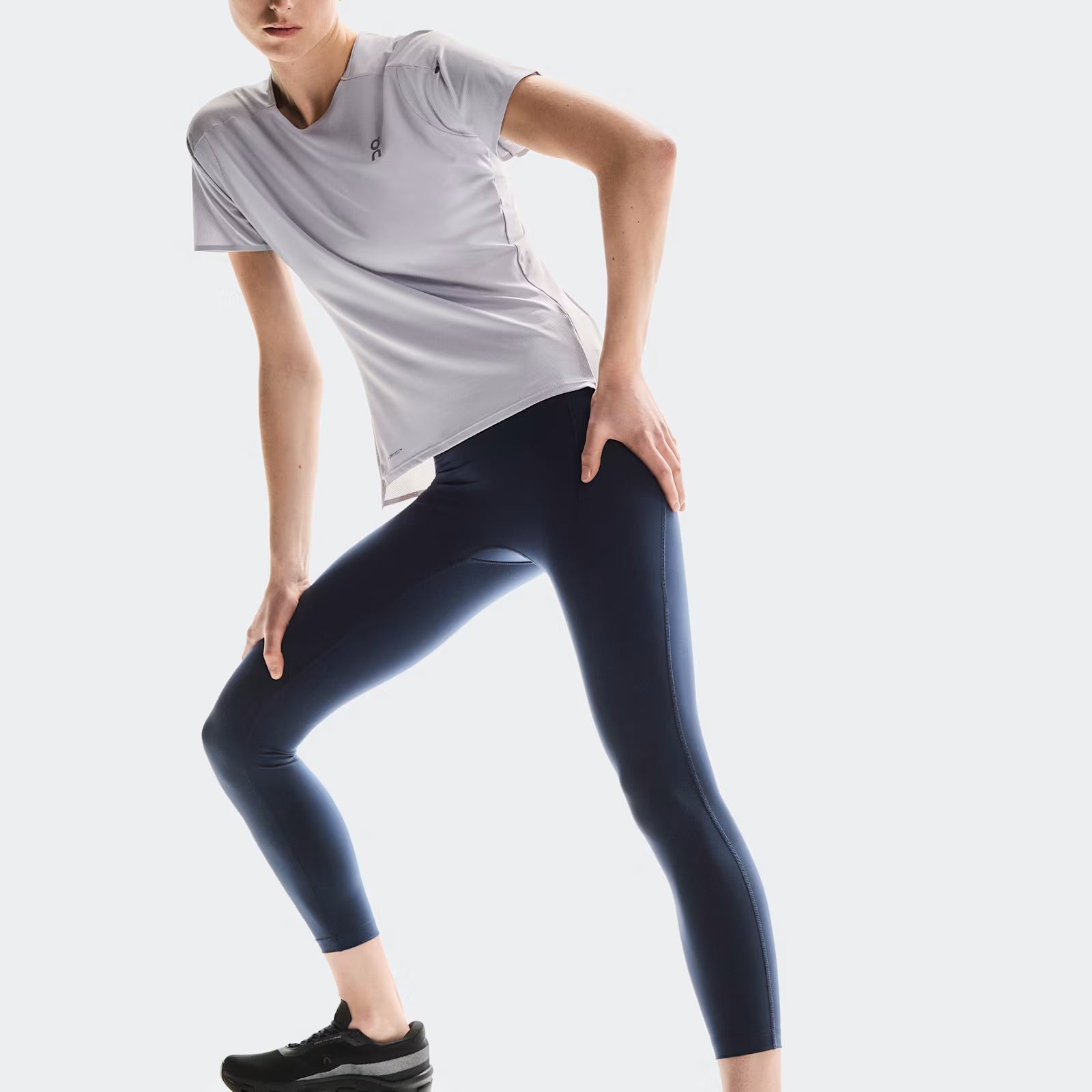 On Performance Tights 7/8 Navy (Women'S)