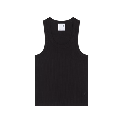 On All-Day Ribbed Tank Black (Women'S)