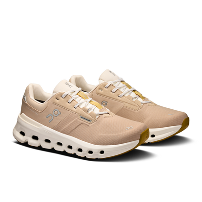 on running cloudrunner 2 waterproof sand dew (women's)