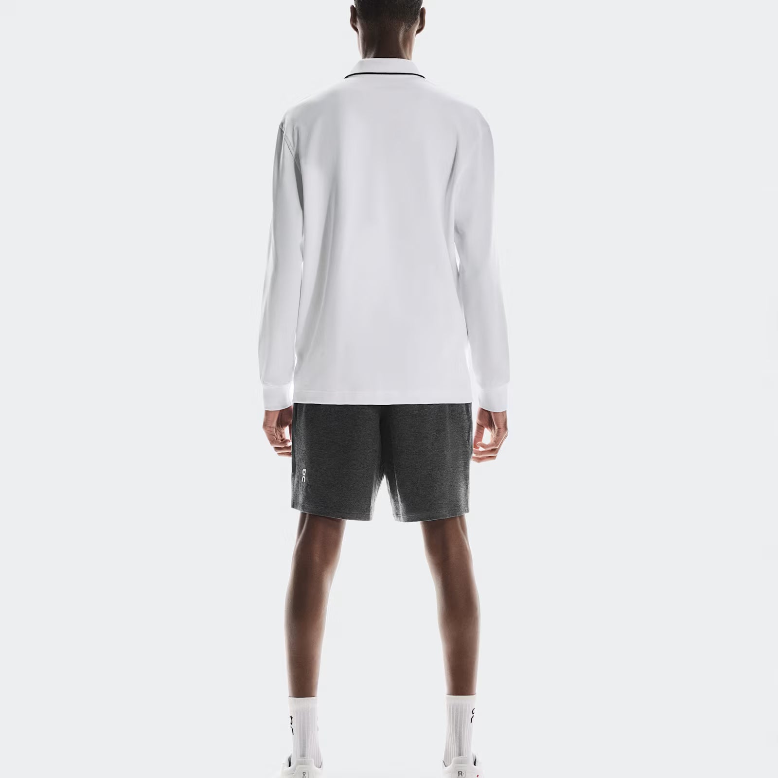On Courtside Long-T Polo White