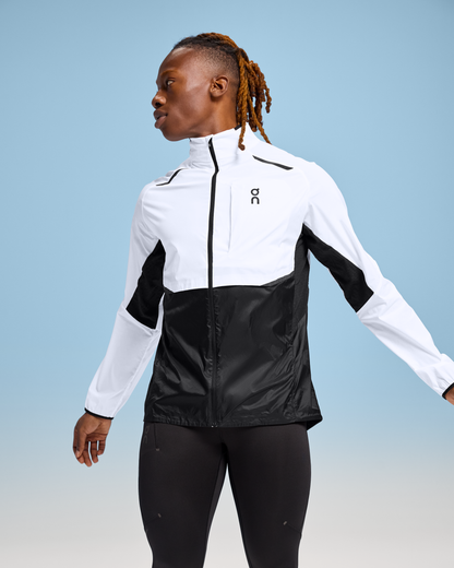 On Weather Jacket White | Black