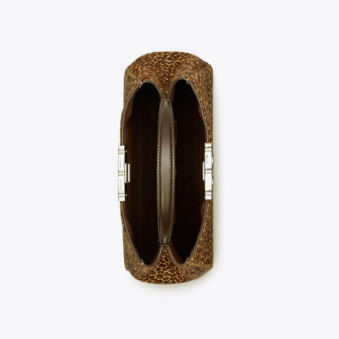 Tory Burch Eleanor Calf Hair Satchel Multi