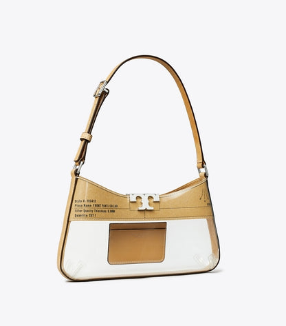 Eleanor Clear Slim Shoulder Bag Clear Clear
