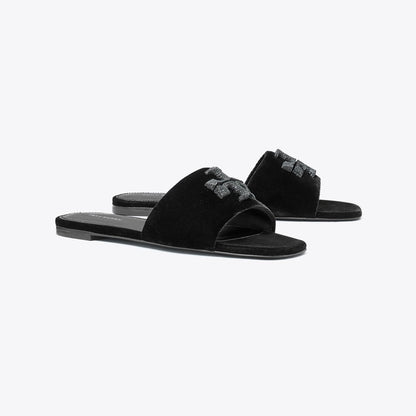 Tory Burch Eleanor Pav Slide PERFECT BLACK