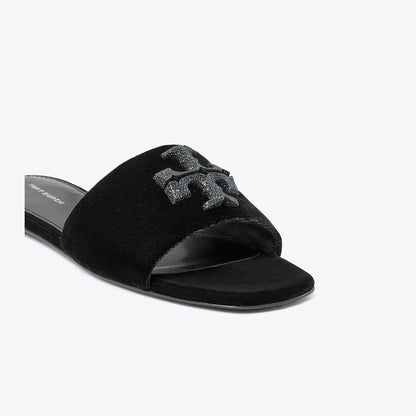 Tory Burch Eleanor Pav Slide PERFECT BLACK