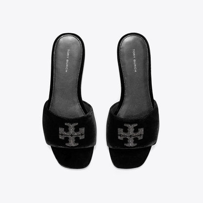Tory Burch Eleanor Pav Slide PERFECT BLACK