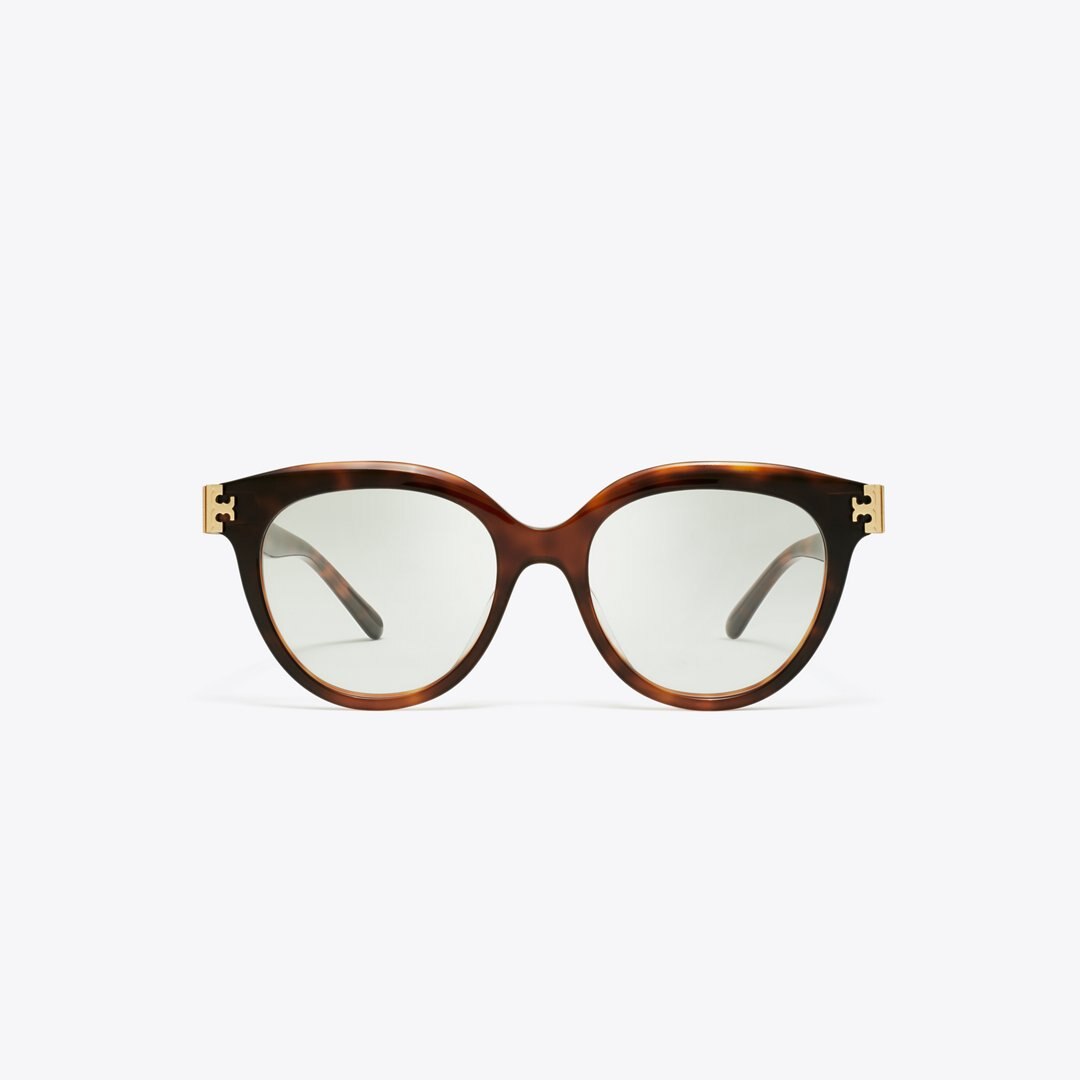 Tory Burch Eleanor Round Eyeglasses GRADIENT TORTOISE