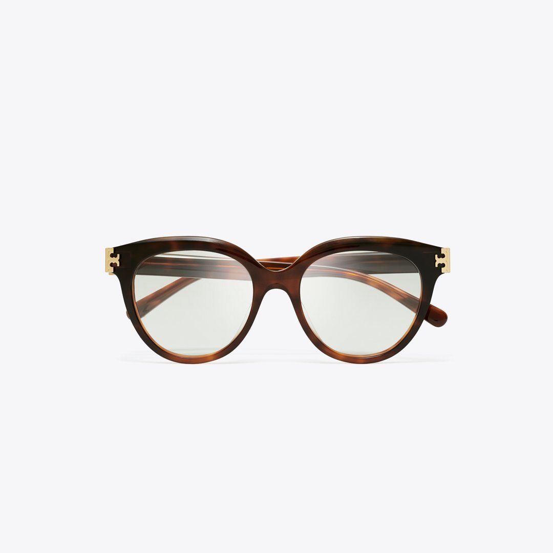 Tory Burch Eleanor Round Eyeglasses GRADIENT TORTOISE