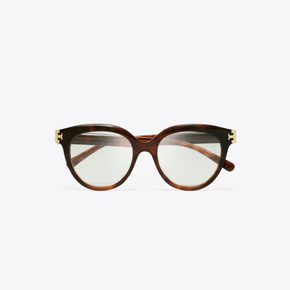 Tory Burch Eleanor Round Eyeglasses GRADIENT TORTOISE