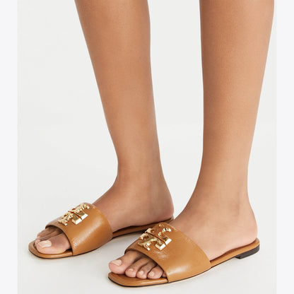Tory Burch Eleanor Slide CARAMEL CORN
