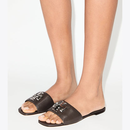 Tory Burch Eleanor Slide CLAY / SILVER