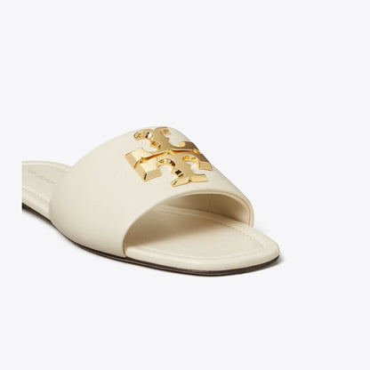 Tory Burch Eleanor Slide LIGHT CREAM / GOLD