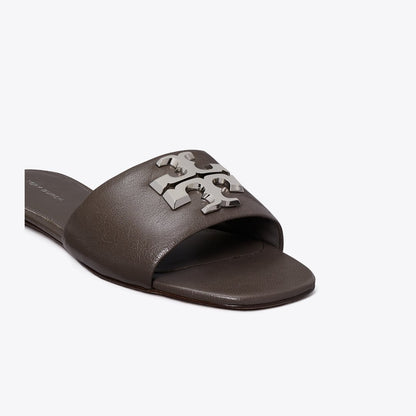 Tory Burch Eleanor Slide CLAY / SILVER