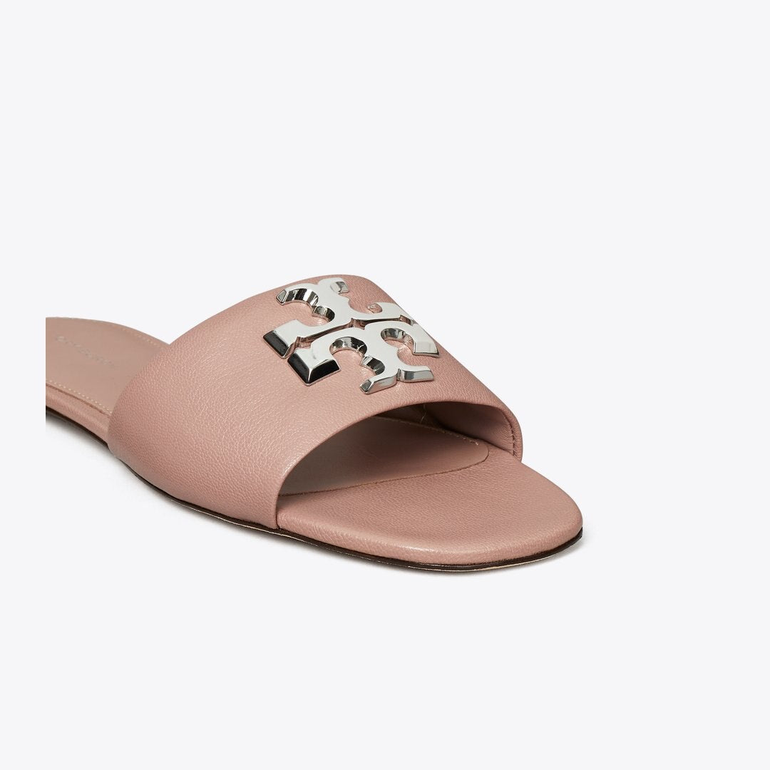 Tory Burch Eleanor Slide LIGHT MAUVE / SILVER